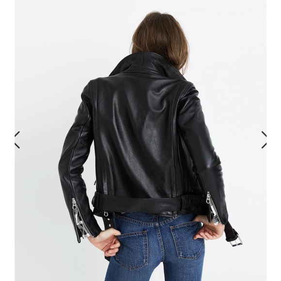 Madewell - Ultimate Leather Motorcycle Jacket - Picture 3 of 9